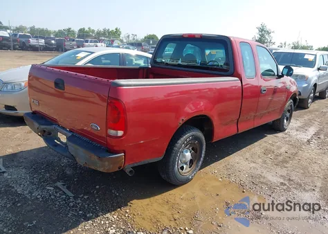 2004 Ford F-150 Heritage Classic from USA, damaged, VIN 2FTRX17204CA57555